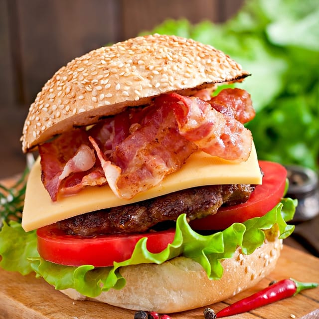 Cheese And Bacon.