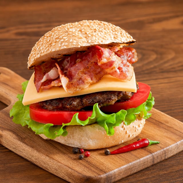 Cheese And Bacon.