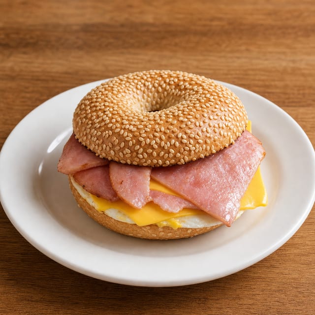 Ham Egg & Cheese.