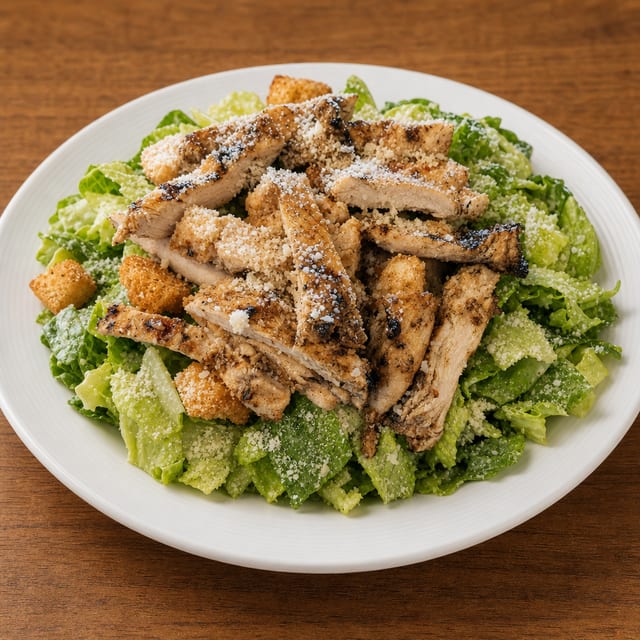 Grilled Chicken Caesar.